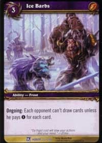 Ice Barbs - Fields of Honor - WoW card