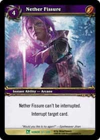 Nether Fissure - Fields of Honor - WoW card