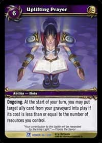 Uplifting Prayer - Fields of Honor - WoW card