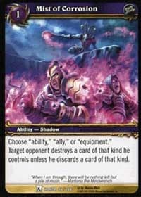 Mist of Corrosion - Fields of Honor - WoW card