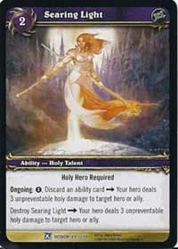 Searing Light - Fields of Honor - WoW card