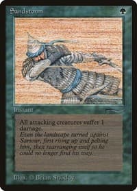 Sandstorm - Arabian Nights - Magic: The Gathering card