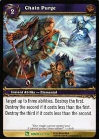 Chain Purge - Fields of Honor - WoW card