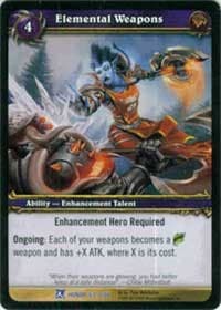 Elemental Weapons - Fields of Honor - WoW card