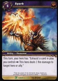 Spark - Fields of Honor - WoW card