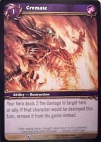 Cremate - Fields of Honor - WoW card