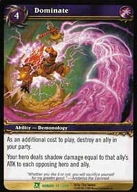 Dominate - Fields of Honor - WoW card