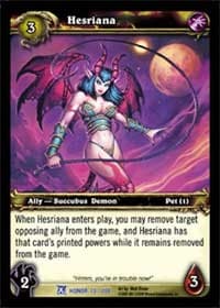 Hesriana - Fields of Honor - WoW card