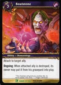 Soulstone - Fields of Honor - WoW card