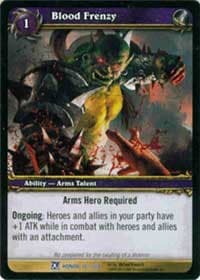 Blood Frenzy - Fields of Honor - WoW card