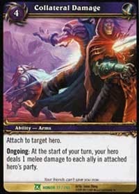 Collateral Damage - Fields of Honor - WoW card