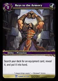 Keys to the Armory - Fields of Honor - WoW card
