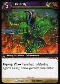 Celerity - Fields of Honor - WoW card