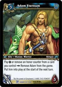 Adam Eternum - Fields of Honor - WoW card