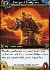 Baelgond Soulgrace - Fields of Honor - WoW card
