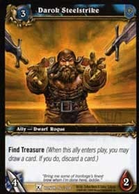 Darok Steelstrike - Fields of Honor - WoW card
