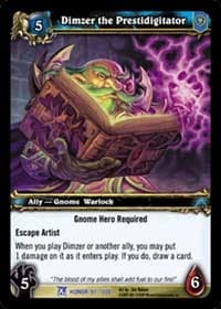 Dimzer the Prestidigitator - Fields of Honor - WoW card