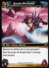 Durgle Wizzledab - Fields of Honor - WoW card
