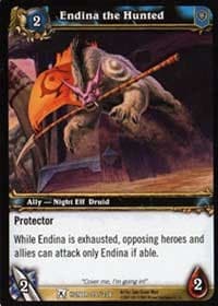 Endina the Hunted - Fields of Honor - WoW card