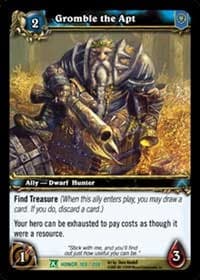 Gromble the Apt - Fields of Honor - WoW card