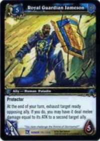 Royal Guardian Jameson - Fields of Honor - WoW card