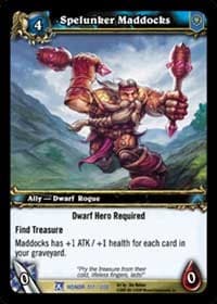 Spelunker Maddocks - Fields of Honor - WoW card