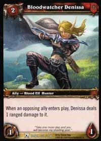 Bloodwatcher Denissa - Fields of Honor - WoW card