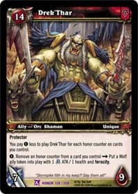 Drek'Thar - Fields of Honor - WoW card