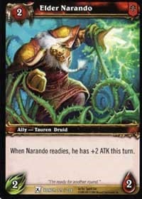 Elder Narando - Fields of Honor - WoW card