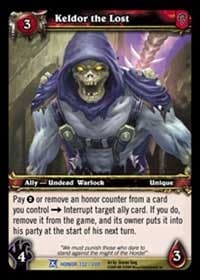 Keldor the Lost - Fields of Honor - WoW card