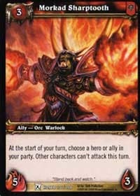 Morkad Sharptooth - Fields of Honor - WoW card