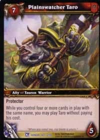 Plainswatcher Taro - Fields of Honor - WoW card