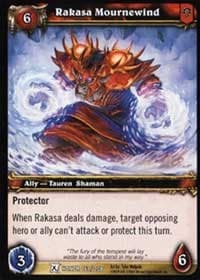Rakasa Mournewind - Fields of Honor - WoW card