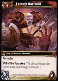 Samuel Harrison - Fields of Honor - WoW card