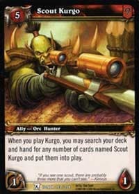 Scout Kurgo - Fields of Honor - WoW card