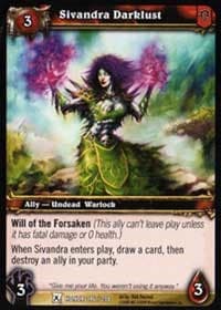 Sivandra Darklust - Fields of Honor - WoW card