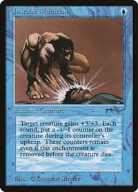 Unstable Mutation - Arabian Nights - Magic: The Gathering card