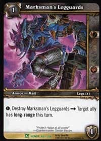 Marksman's Legguards - Fields of Honor - WoW card