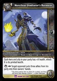 Merciless Gladiator's Raiment - Fields of Honor - WoW card