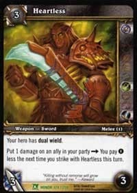 Heartless - Fields of Honor - WoW card