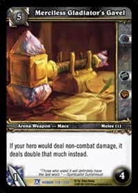 Merciless Gladiator's Gavel - Fields of Honor - WoW card