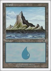 Island (158) - Starter 1999 - Magic: The Gathering card