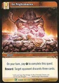 In Nightmares - Fields of Honor - WoW card