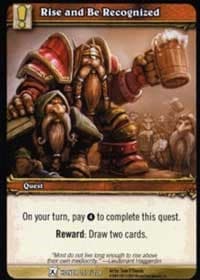 Rise and Be Recognized - Fields of Honor - WoW card
