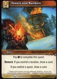 Towers and Bunkers - Fields of Honor - WoW card