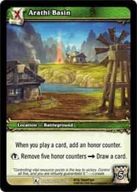 Arathi Basin - Fields of Honor - WoW card