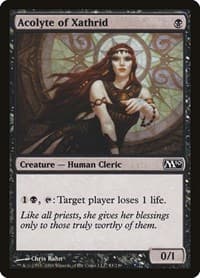 Acolyte of Xathrid - Magic 2010 (M10) - Magic: The Gathering card