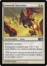 Armored Ascension - Magic 2010 (M10) - Magic: The Gathering card