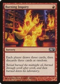 Burning Inquiry - Magic 2010 (M10) - Magic: The Gathering card