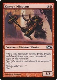 Canyon Minotaur - Magic 2010 (M10) - Magic: The Gathering card
